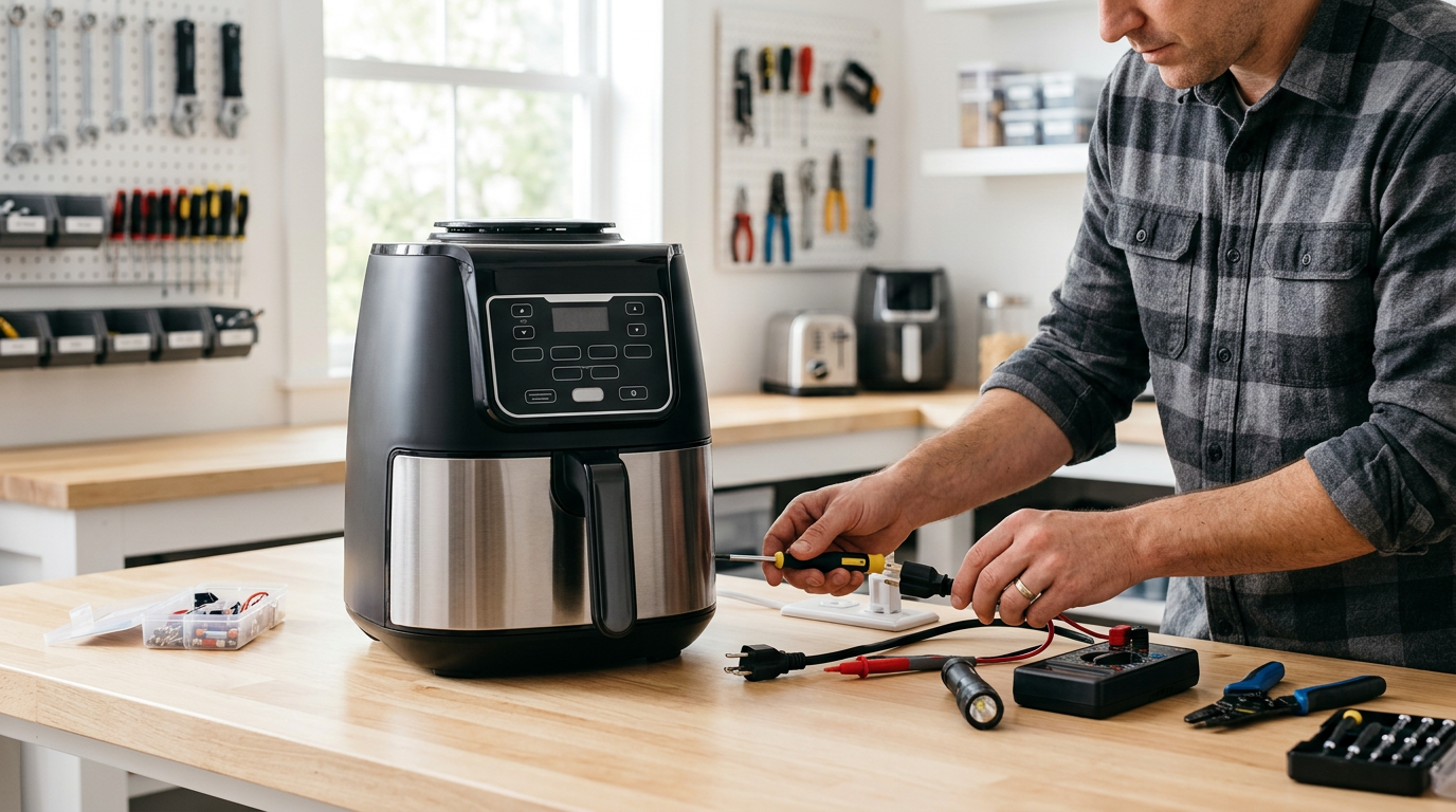 Air fryer not turning on – troubleshooting 5 common causes