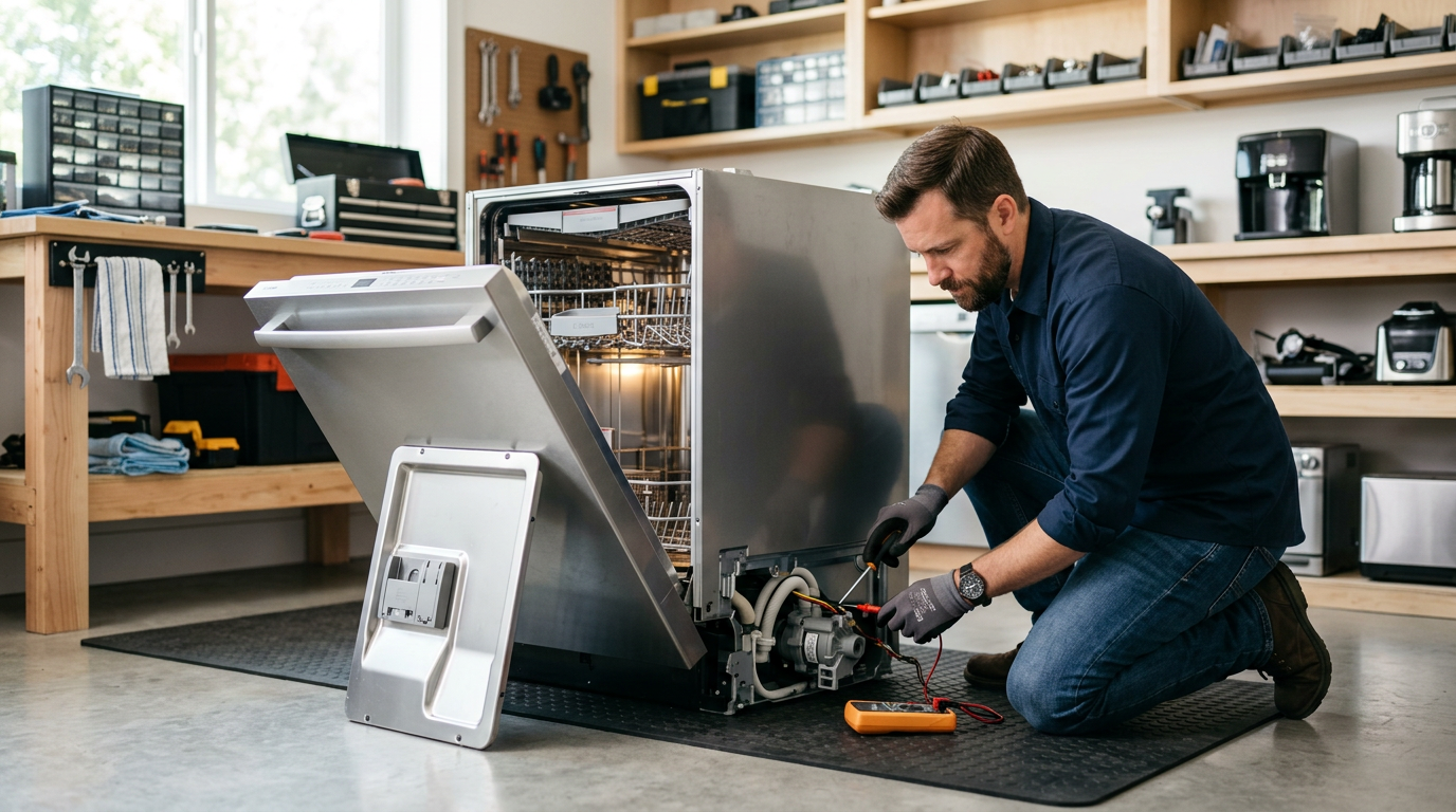 Bosch dishwasher E24 error code fix