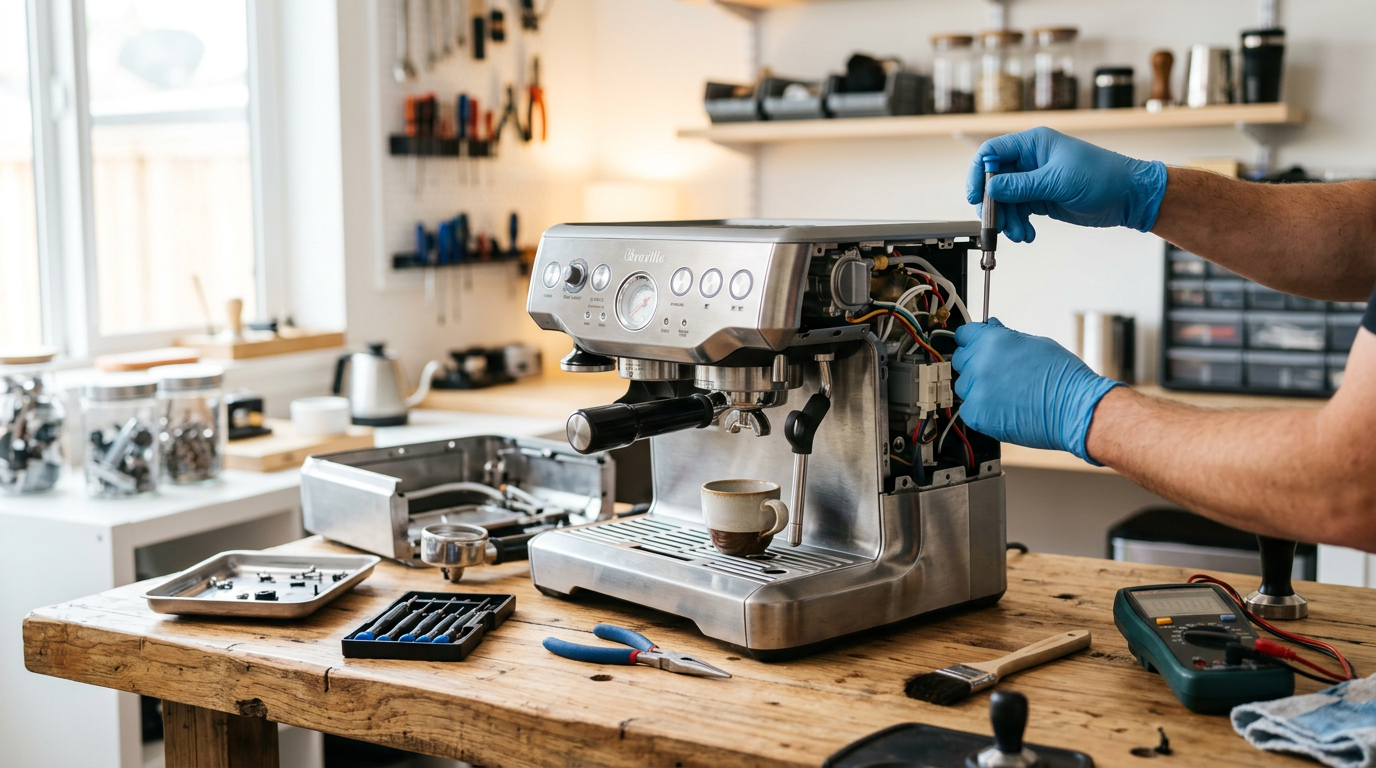 Breville espresso machine troubleshooting guide