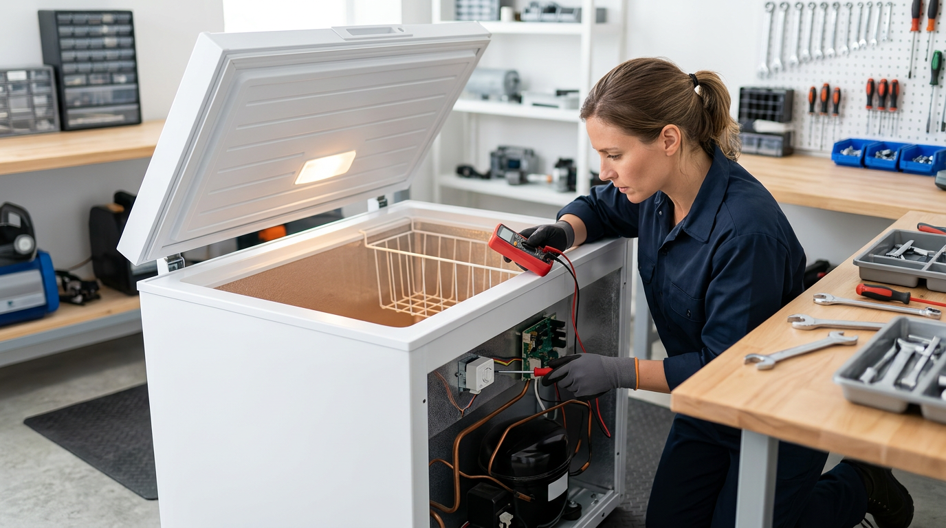 Chest freezer not freezing – quick diagnostic guide