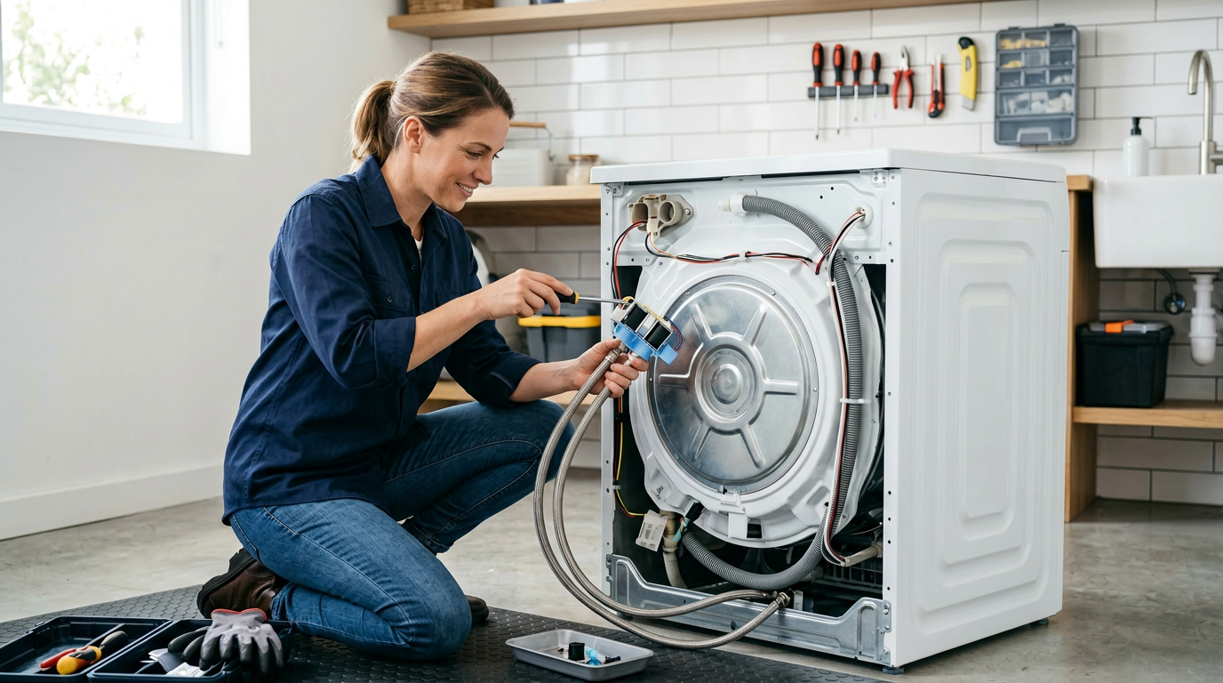 How to replace washing machine water inlet valve (DIY guide)
