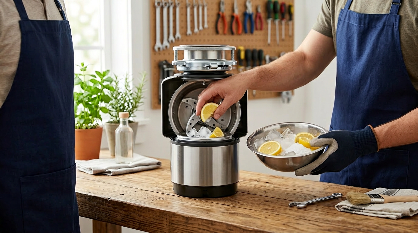 How to sharpen garbage disposal blades naturally
