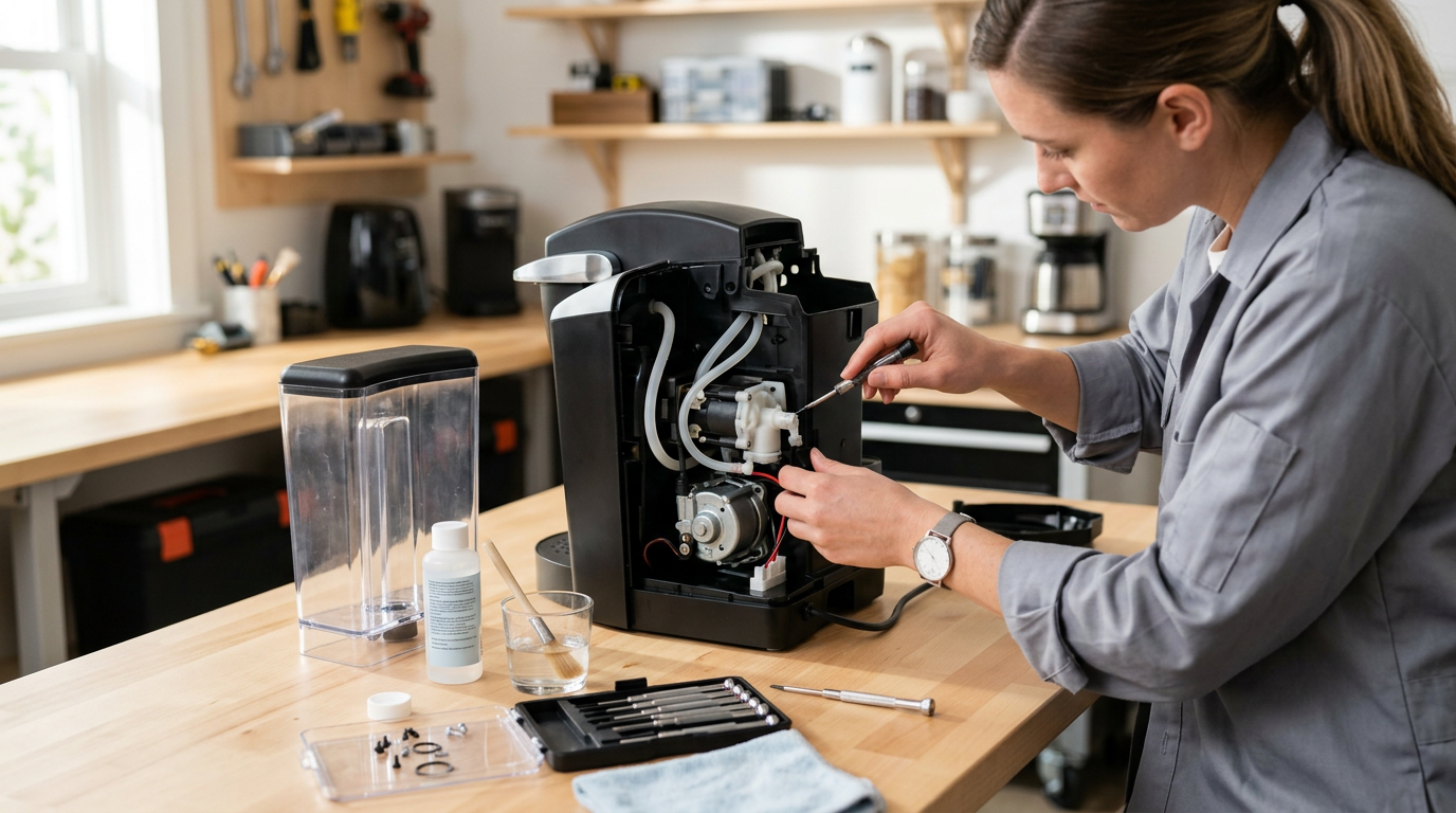 Keurig not pumping water – 4 descaling and fix methods