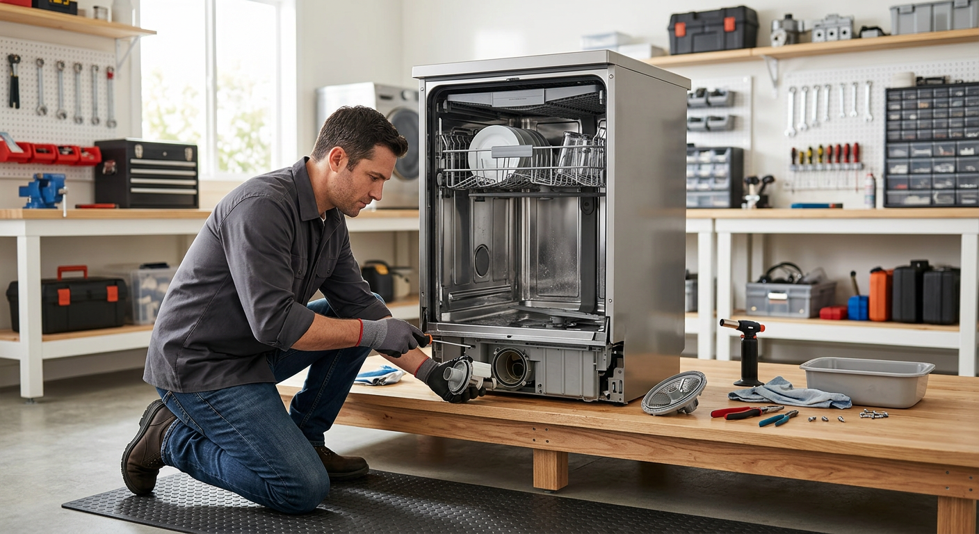 LG dishwasher not draining – 5 easy fixes