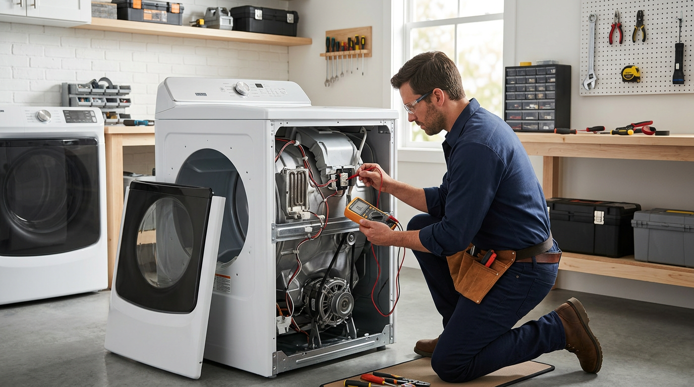 Maytag dryer not starting – 5 things to check first