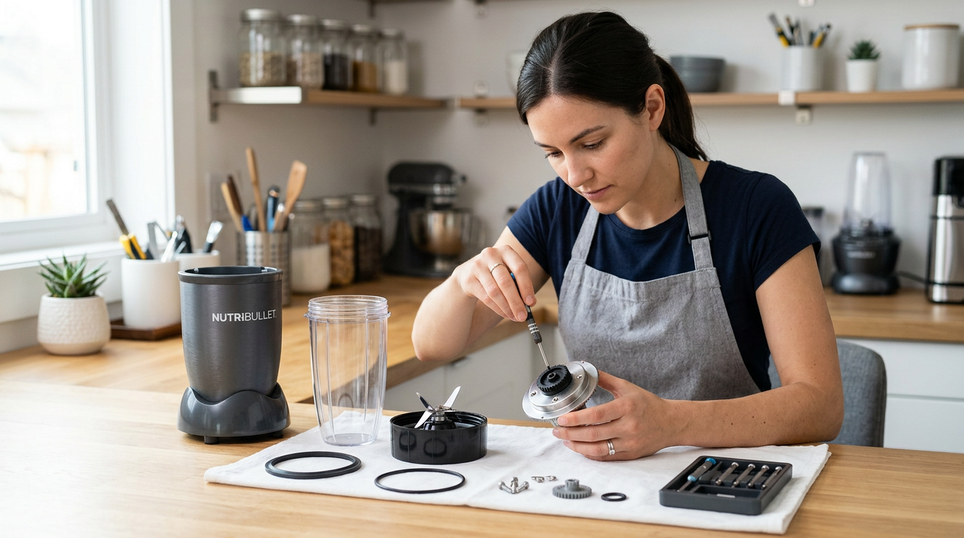 Nutribullet blender not working – blade and motor fix