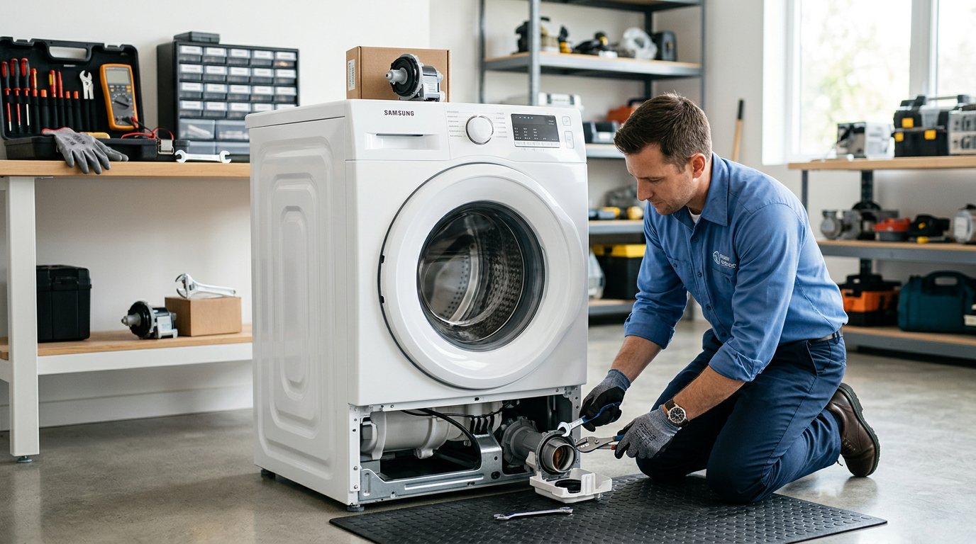 Samsung washer ND error code – no drain solution
