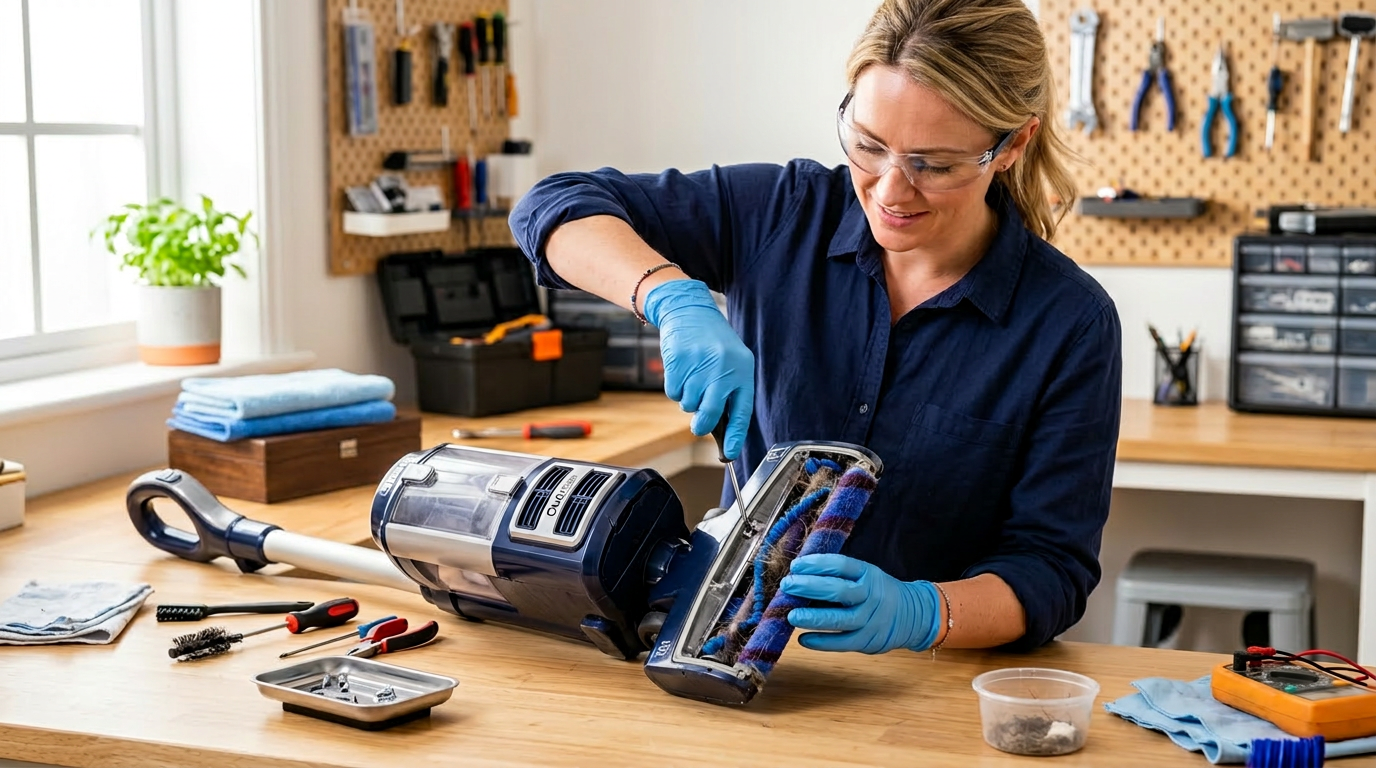 Shark vacuum brush roll not spinning – quick fix guide